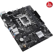 ASUS Prime H610M-K Intel Soket LGA1700 DDR5 5600MHz mATX Gaming (Oyuncu) Anakart