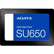 Adata 256GB 2.5" SU650 520-450MB-s ASU650SS-256GT-R Ssd Harddisk