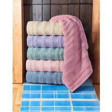 Felluci Textile 90 x 150 Platonik Banyo Havlusu 4 Adet