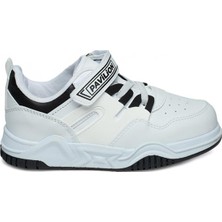 Celira Pvl Beyaz Siyah Erkek Çocuk Sneaker Spor Ayakkabı