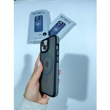 Space Premium Defender Magsafe Apple iPhone Kılıf - Güçlendirilmiş Kenar Korumalı Mat Tasarım