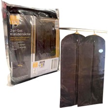 2'li Set Giysi Torbaları, Saklama ve Taşıma Için Ideal, 150 x 60 cm