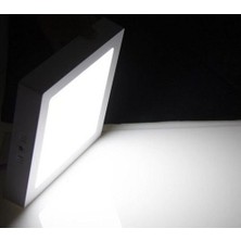 Mb Elektronik 18 Watt Sıva Üstü Kare LED Panel Aydınlatma Armatür Beyaz Işık