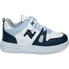 Celira Lnt Beyaz Mavi Erkek Çocuk Sneaker Spor Ayakkabı