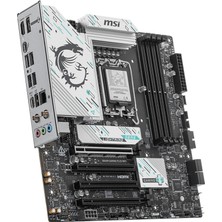 Msı B860M Gamıng Plus Wıfı Soket 1851 Ddr5 8600MHZ(OC) 3xm.2 1x Tb4 HDMI Dısplay 5g Lan Wıfı 7 Matx