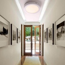 Mb Elektronik 18 Watt Sıva Üstü Yuvarlak LED Panel Aydınlatma Armatür Sarı Işık