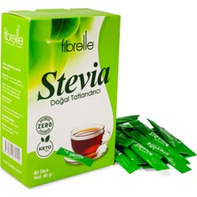 Fibrelle Ultra Stevialı Tatlandırıcı  0,5 gr 80 Adetlik Kutu