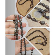 Kafur Ağacı Badem Kesim 33LÜK Tesbih 6.5*9mm (55832)