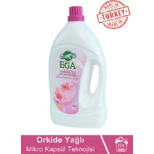 Ega Kimya Aktif Kapsül Teknolojili Orkide Çamaşır Yumuşatıcısı 4100 ml 174 Yıkama