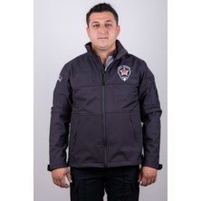 Yalın Üniforma Özel Güvenlik Premium Softshell Mont - Özel Güvenlik Kışlık Mont