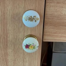 2Guoyang E 1 Takım Dolap Topuzu Paslanmaya Dayanıklı Mobilya Kolu Çinko Alaşım Çekmece Dolap Dolap Topuzu Dekor Ev Çekmece Kolu (Yurt Dışından)