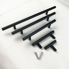 2Guoyang 10 10 Inç 160 mm Mat Siyah Kare Kolu Paslanmaz Çelik Dolap Kulpu Mutfak Kapı Topuzu Mobilya Çekmece Çekme 2 "~ 24" (Yurt Dışından)