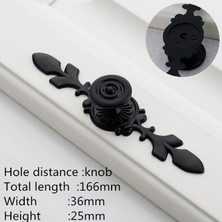 2Guoyang 9036-L Kkfıng Siyah Alüminyum Alaşım Mutfak Dolabı Kolları Dresser Çekmece Dolap Dolap Kapı Kolları Mobilya Kolu Donanım Çeker (Yurt Dışından)