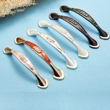 2Guoyang 128-3 Çinko Alaşım Dolap Dolap Donanım Mutfak Çekmecesi Çekme Bronz Fildişi Beyaz Mobilya Dolap Kolları Avrupa Moda (Yurt Dışından)