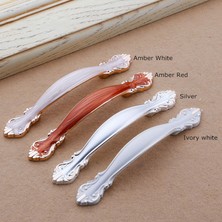 2Guoyang Ac 96 mm Avrupa Çinko Alaşım Dolap Kolları Çekmece Kolları Mutfak Dolabı Kolları Kapı Çeker Beyaz Siyah Mobilya Kolu Donanım (Yurt Dışından)
