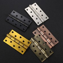 2Guoyang Gümüş 2 Adet 5 Inç 3 mm Istikrarlı Dolap Kapı Menteşesi Ince Bilyalı Rulmanlar Anti-Pas Mobilya Donanım Kullanışlı Windows Menteşe Ahşap Kutu Menteşe (Yurt Dışından)