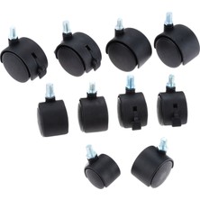 2Guoyang H 1 Adet 360 Derece Dönebilen Evrensel Sürgülü Tekerlekler Mobilya Tekerleri 1/1.25/1.5/2 Inç Fren Arabaları Için Bilgisayar Sandalyesi Tekerlekli Sandalyeler (Yurt Dışından)