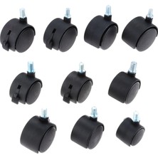2Guoyang H 1 Adet 360 Derece Dönebilen Evrensel Sürgülü Tekerlekler Mobilya Tekerleri 1/1.25/1.5/2 Inç Fren Arabaları Için Bilgisayar Sandalyesi Tekerlekli Sandalyeler (Yurt Dışından)