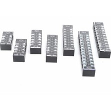 2Guoyang TB1505 1 Adet 600 V 15A TB1503 TB1504 TB1505 TB1506 TB1508 TB1510 TB1512 Pozisyonları Vidalı Elektrik Kablosu Bağlantı Bariyer Terminali Şeridi (Yurt Dışından)