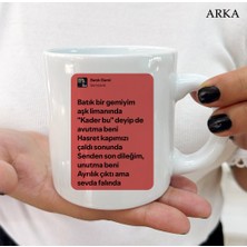 Hediyeci Abla Semincek Batık Gemi Dayanıklı Her Yaşa ve Zevke Uygun Kişiye Özel Kupa Bardaklar