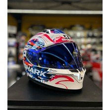 Shark Skwal I3 Zarco Mavi Kapalı Kask (Fit Kalıp) (Ece 22.06)