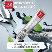 Splat Silver Özel Gümüş Antibakteriyel Diş macunu