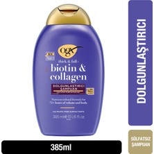 OGX Dolgunlaştırıcı Biotin & Kolajen Sülfatsız Şampuan 385 ml