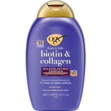 OGX Dolgunlaştırıcı Biotin & Kolajen Sülfatsız Şampuan 385 ml