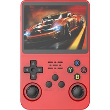 Bilişim Burada R36S Kırmızı 64GB Retro El Oyun Konsolu