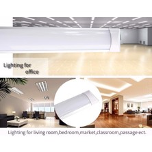 Mb Elektronik 10 Adet 60 cm 18 Watt Yatay LED Bant Armatür Beyaz Işık