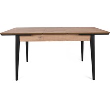 Levent Mobilya ve Aksesuar Sırma Açılır Yemek Masası, Çam, 80 x 130