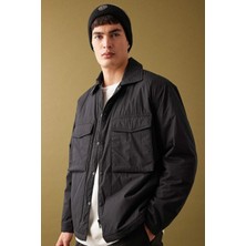 DeFacto Relax Fit Polo Yaka Gömlek Ceket B4941AX24SP