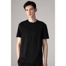 DeFacto New Regular Fit Bisiklet Yaka Basic Düz %100 Pamuk Kısa Kollu Tişört V7699AZ24SP