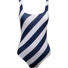 DeFacto Fall in Love Regular Fit Çizgili Mayo A9457AX24SM