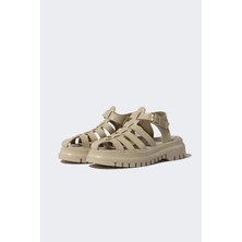 DeFacto Kadın Slip On Yüksek Taban Sandalet C3725AX24SM