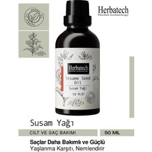 Susam Yağı 50ML Saç Bakımı ve Cilt Bakımı Etkili