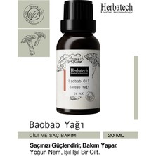 Baobab Yağı 20ML Nemlendirici Yağ Saç Bakımı Cilt Bakımı Etkili