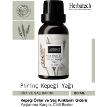 Herbatech Pirinç Kepeği Yağı 20 ml