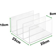 Clutch Çanta ve Cüzdan Organizer (3 Bölmeli 25CM x 20CM)