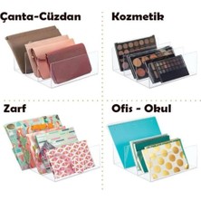 Clutch Çanta ve Cüzdan Organizer (3 Bölmeli 25CM x 20CM)