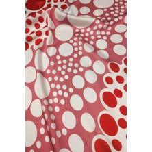 Sardo Kumaş Geometrik Desen Dijital Baskılı Şifon Saten En 1,50  cm