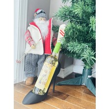 Dlc 3d Design Modern Stiletto Şaraplık Biblo Şarap Tutucu Dekoratif Şarap Rafı Şarap Standı