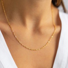 Çelikoğlu Kuyumculuk 8 Ayar Altın Singapur Zincir 1,50 gr