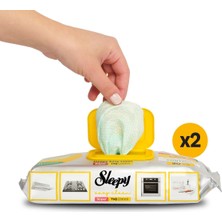 Sleepy Easy Clean Süper Yağ Çözücü Havlu 2x30 (60 Yaprak)