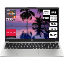 Hp 255 G10 Ryzen 3-7330U 8 GB 512 GB SSD 15.6" Windows 11 Pro Notebook 9G1G1ET BT45