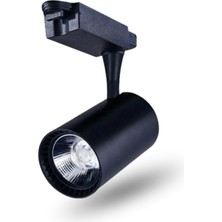 Mb Elektronik 4 Adet Dekoratif LED Ray Spot + 1 Metre Ray Siyah Kasa Günışığı Işık