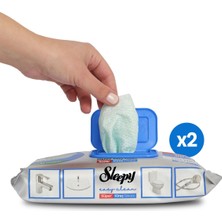 Sleepy Easy Clean Süper Kireç Sökücü Havlu 2x30 (60 Yaprak)