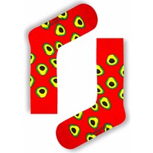 7\\\'li Carnaval Renkli Tasarım Çorap Set 1027
