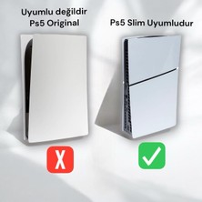 Crodle Playstation 5 Slim Duvar Standı ve Joystick Duvar Standı Ps5 Duvar Standı Gaming Aksesuar