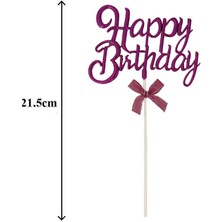 Happy Birthday Pasta Dekorasyonu, Happy Birthday Pasta Süsü, Doğum Günü Pastası Dekorasyonu, Doğum Günü Pastası Dekorasyonu, Çocuklar ve Yetişkinler Için Doğum Günü Partisi Için Pasta Süsü